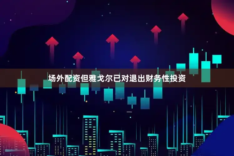 场外配资但雅戈尔已对退出财务性投资