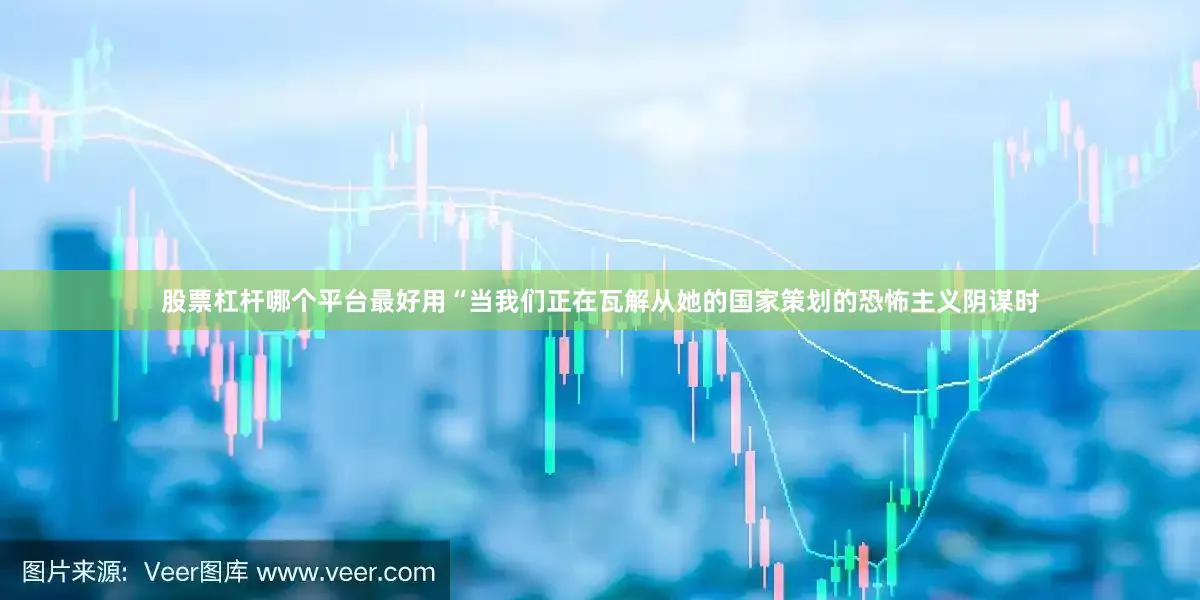 股票杠杆哪个平台最好用“当我们正在瓦解从她的国家策划的恐怖主义阴谋时